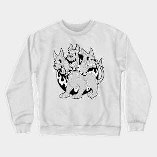 Cartoon Cerberus Crewneck Sweatshirt